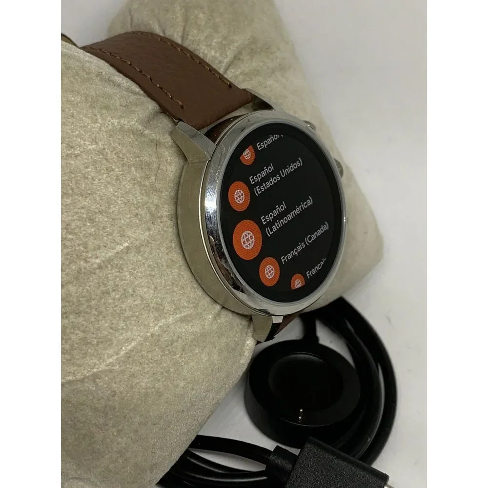 Fossil Gen 4 Authentic Digital Dial Smart Watch Custom Band FTW6017 BA201